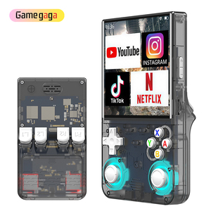 เครื่องเล่นเกมพกพา X R36 Ultra Handheld YT หน้าจอ HD 4 นิ้ว ชิป RK3326 รองรับ WiFi เครื่องเล่นเกมเรโทรแบบพกพา จอยสติ๊กคู่ RGB แบตเตอรี่ 3000mAh - Product Image 6