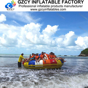 Jouets aquatiques extraterrestres à croissance rapide, bateau disco gonflable, équipement de jeu aquatique en PVC avec 12 sièges - Product Image 2