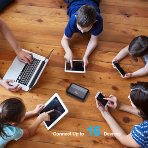 MiFi mobile sans fil portable 5G léger avec batterie externe 10000mAh et Wifi6 pour les professionnels en déplacement avec Esim disponible - Product Image 5