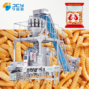 Tự động cân điền Cookie Ngô chip thực phẩm căng phồng <span class=keywords><strong>Snack</strong></span> khoai tây chiên máy đóng gói - Product Image 1