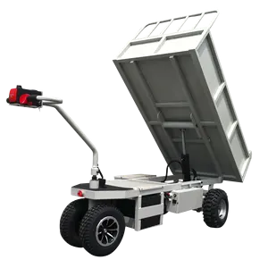 Elektrikli el arabası dört tekerlekli kamyon <span class=keywords><strong>Powered</strong></span> el arabası taşıma arabası - Product Image 1