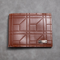 Luxus Ultra-Slim Hochwertige PU Herren Geldbörse mit großer Kapazität und weichen Multi-Card Slots Leder Geldbörse für Herren