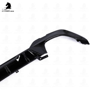 Último difusor de parachoques trasero de coche negro brillante tipo M340I con puntas de escape para <span class=keywords><strong>BMW</strong></span> 3 Series G20 <span class=keywords><strong>M</strong></span> Tech <span class=keywords><strong>2022</strong></span> + - Product Image 6