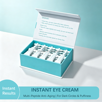 OTVENA Crème Instantanée Nourrissante et Raffermissante Contour des Yeux Cible les Cernes et les Poches Lisse la Peau Rugueuse du Contour des Yeux pour Femmes Soin de la Peau