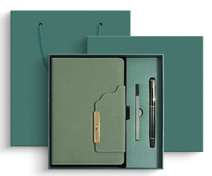 New Fashionable Magnetic Buckle Notebook Set Gift Box Production, Business Office <strong>Work</strong> <strong>Diary</strong>, Meeting Notebook - Product Image 2
