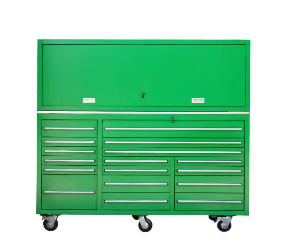 Armário de ferramentas de metal personalizado com 17 gavetas, armário de ferramentas de garagem de metal barato com gavetas, caixa de ferramentas de aço para oficina, para uso