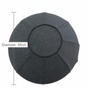 Copertura per palla da yoga e fitness, fodera rimovibile e lavabile con maniglia per palloni con diametro da 20-29,9 pollici - Product Image 5