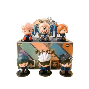 Figurine Jujutsu <span class=keywords><strong>Kaisen</strong></span> Blind Box Scène 5 : Gojo Satoru, Yuji <span class=keywords><strong>Itadori</strong></span>, Megumi Kuroe Modèle Gashapon à collectionner - Product Image 1