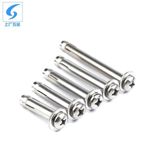 Tornillos de Expansión Internos de Acero Inoxidable 304 de Shanghái y Guangzhou, M6 M8 M10, Cabeza Plana, Phillips, Rosca Estándar Métrica - Product Image 1