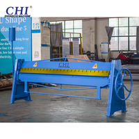 CHI Marque Usine Tôle Plieuse Manuelle Type De Main Machine À Cintrer Cintreuse Manuelle
