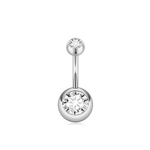 Ensemble de Piercings Nominaux en Acier Inoxydable pour Hommes et Femmes <span class=keywords><strong>avec</strong></span> Clous en Zirconium, Finition Lisse, Disponible en Stock - Product Image 4