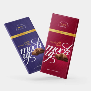 Bán Buôn Cá Nhân Giá Rẻ Tùy Chỉnh In Sang Trọng Ngọt Ngào Quà Tặng Hộp Giấy Sô Cô La Bao Bì Hộp - Product Image 1