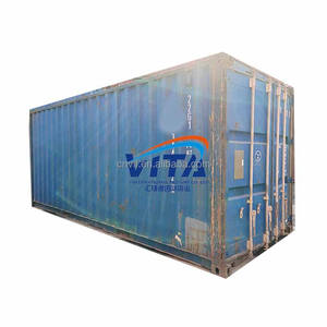 Conteneur maritime 20GP d'occasion en stock, conteneur sec standard d'occasion 20GP. - Product Image 6