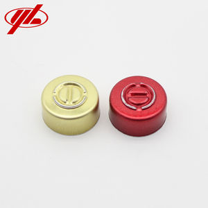 Tapas de Aluminio de 13 mm con Dos Puntos de Conexión para Viales de Vidrio de Inyección - Product Image 5