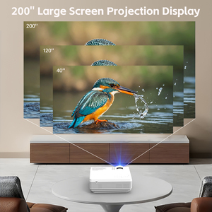 Mayorista SUNYS <span class=keywords><strong>Mini</strong></span> Proyector Inteligente Portátil L18T LCD 1080P Película <span class=keywords><strong>Bluetooth</strong></span> Con Control Remoto High Lumens Home Cinema - Product Image 6