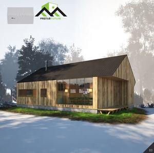 Assemblage facile Maison modulaire en acier galvanisé Bâtiment métallique robuste pour salle de sport ou salle de bain - Product Image 5