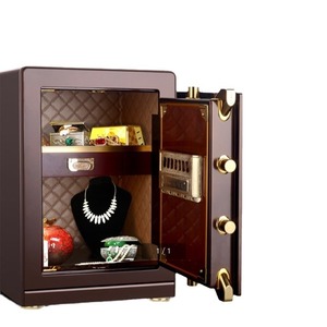 Hengfa Safe Box 600mm High Fingerprint Password Lock For Home Office Jewelry <b>Storage</b> Carbon Steel Rectangle Standing Type - Product Image 3