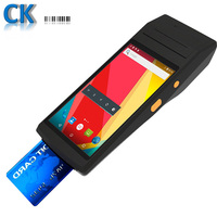 Terminal de point de vente portable Coditeck avec écran tactile de 5,5 pouces, Android 6.0, imprimante thermique intégrée de 58 mm, lecteur NFC/RFID/1D/2D