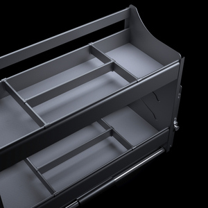Goldmine élévateur d'armoire de cuisine Armoire de cuisine Panier ascenseur Tirer vers le bas Armoire de cuisine Étagères avec séparateurs - Product Image 3
