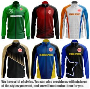 بدلة رياضية مخصصة كلاسيكية مقاومة للماء بالكامل مقاومة للرياح طويلة الأكمام رخيصة بوليستر <span class=keywords><strong>2</strong></span> قطعة رياضية الرجعية - Product Image 2