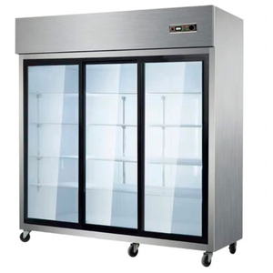 Pintu kaca kulkas pendingin Walk in dengan rangka aluminium dan lampu LED - Product Image 5