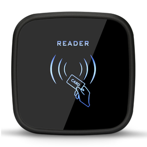 Đầu đọc <span class=keywords><strong>RFID</strong></span> tần số kép 125Khz + 13.56MHz Đầu đọc thẻ thông minh cho hệ thống kiểm soát truy cập IP65 đầu ra Wiegand không thấm nước - Product Image 4