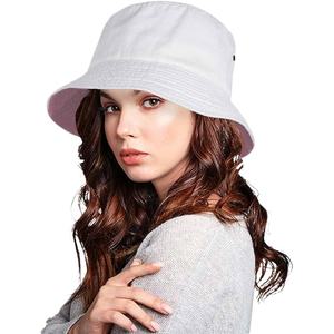 Wholesale Fashion Custom logo Newest Design Custom logo High Quality Wide Brim <b>Bucket</b> <b>Hat</b> Cotton <b>Reversible</b> Fishermen <b>Hat</b> - Product Image 5