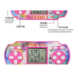 Console de jeu rétro mini portable 9 cm x 4 cm avec 3000 jeux intégrés, Tetris classique pour enfants et adultes - Product Image 5