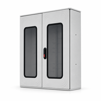 Boîtier électrique IP65 de haute qualité, boîte de distribution d'énergie électrique, boîte de panneau en acier inoxydable, boîtiers de compteur extérieurs