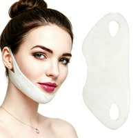 Masque liftant en V de haute qualité au collagène avec sangle tenseur et acide hyaluronique, réducteur de double menton en V, masque liftant pour le visage