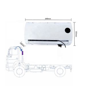 Fabricant chinois camion Van RV Mini Bus compresseur à courant alternatif électrique 12V camion refroidisseur parking climatiseur 24V - Product Image 5