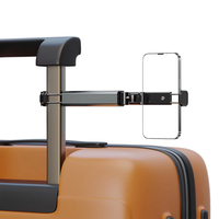Plegable portátil flexible girar aluminio selfie stick soporte para teléfono celular abrazadera avión viaje soporte para teléfono móvil para viajes