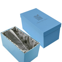 Custom Paperboard Gift Living Flower Vase Packaging Box