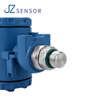 Capteur de pression à diaphragme fileté sanitaire JZSensor pour les industries de l'hygiène, des aliments et des boissons, en acier inoxydable pour liquides