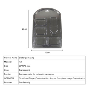 Hot Seller China Factory <b>Small</b> PP <b>Slide</b> Clam Shell Custom Blister Packaging with Custom Color & Logo - Product Image 6