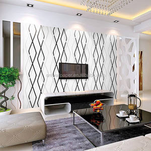 3D Modern süet duvar kağıdı kadife tasarım duvar kağıdı ruloları ev dekor akın duvar kağıdı - Product Image 2