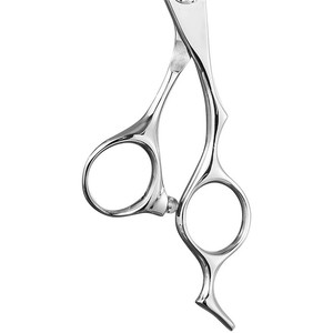 Ciseaux à cheveux Inoue Kazaku 6 pouces en acier inoxydable 440C, ciseaux de coiffure professionnels, manche moyen, design irrégulier - Product Image 4