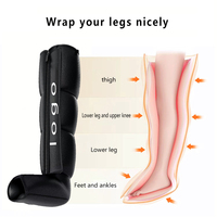 Bottes de massage pneumatique pour les pieds et les jambes de haute qualité 2024, masseur de jambes, bottes de compression pneumatique, récupération pour la circulation sanguine, OEM ODM