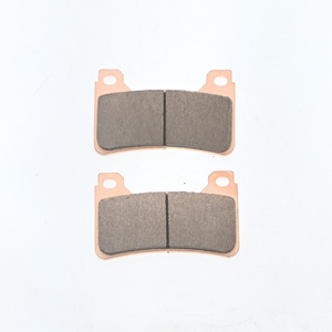 Pastillas de freno de disco delantero para motocicleta, sustrato de cobre trasero, sinterización de Metal FA390 para HONDA CBR 600 <span class=keywords><strong>VFR</strong></span> <span class=keywords><strong>800</strong></span> - Product Image 1