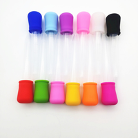 Pipette de transfert miniature de 5 ml avec bulbe en silicone réutilisable et écologique pour usage domestique