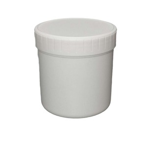 Yps <b>Plastic</b> <b>Drum</b> 0.6L High Impact Resistance Chemical Container Cylinder Shape Milky White - Product Image 3