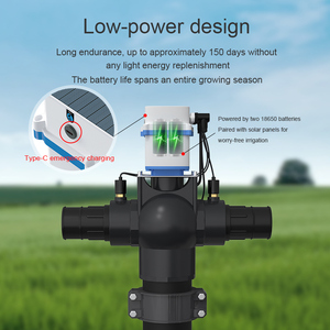 ใช้งานง่ายด้วยแอปควบคุม 4G สมาร์ท สำหรับระบบชลประทาน บอลวาล์วสามทาง - Product Image 3