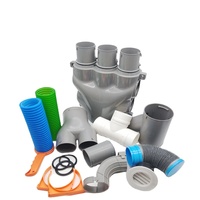 Tuyau flexible d'air pour école, 90 mm/110 mm, CVC, tuyau ondulé de 75 mm, soufflet en PE, tuyau de ventilation en plastique flexible, nouvelle conception de conduit d'air