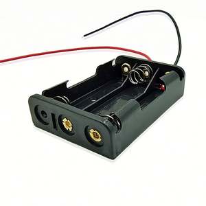 Produk penjualan terlaris 3 sel 1.5v AAA <span class=keywords><strong>UM</strong></span> 4 kotak penyimpan baterai kering dengan kabel 3AAA ukuran Pemegang baterai 3x1, 5 - Product Image 4