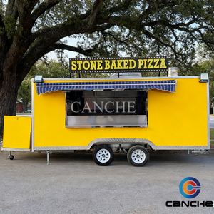 Carro de venta de comida a la venta Camión de comida árabe manejable de EE. UU. con barra de cocina completa Carro de comida móvil completamente amueblado a la venta - Product Image 4