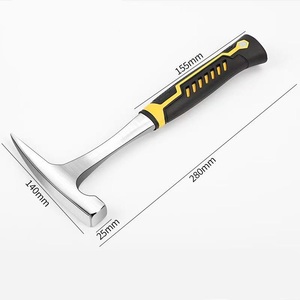 <span class=keywords><strong>Marteau</strong></span> Géologique Professionnel <span class=keywords><strong>de</strong></span> Qualité Industrielle – <span class=keywords><strong>Marteau</strong></span> d'Exploration en Acier à Haute Teneur en Carbone avec Poignée Antidérapante en <span class=keywords><strong>Caoutchouc</strong></span> - Product Image 2