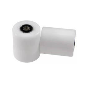 Seemei ล้อพลาสติกไนลอนแบบเลื่อนได้พร้อมตลับลูกปืน2ชิ้น8X40X50มม. ล้อนำทางพลาสติก CNC แบบ BST69840-50 - Product Image 3