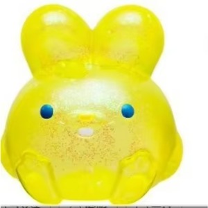 Fantasy Glitter Rabbit Marshmallow Style Soft Squeeze TPR Slow <b>Rebound</b> Stress Relief Toy Adult Relaxation and Venting Toy - Product Image 5
