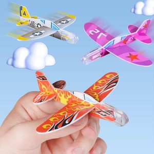Lot de 50 avions planeurs <span class=keywords><strong>en</strong></span> mousse pour enfants, jouets d'extérieur, cadeaux et remplissages pour fêtes, avions <span class=keywords><strong>en</strong></span> <span class=keywords><strong>papier</strong></span>, jouets volants pour enfants - Vente chaude - Product Image 5