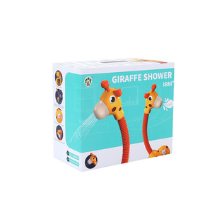Pommeau de douche électrique étanche en forme de girafe pour le bain de bébé - Product Image 4